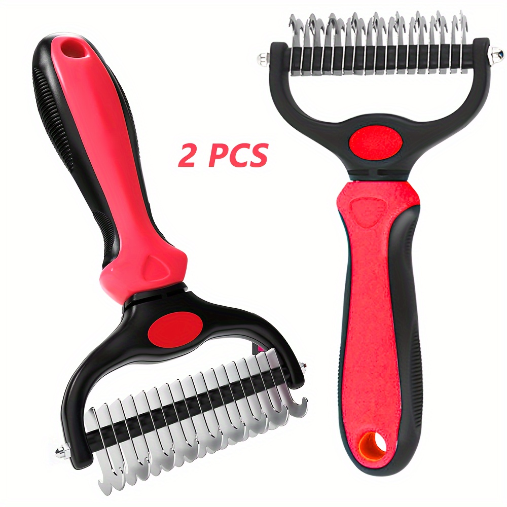 Dog grooming shop dematting tools