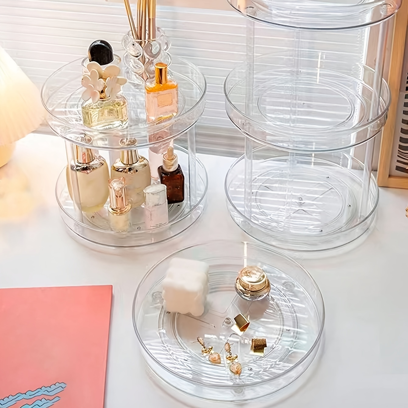 Large Capacity Makeup Organizer Clear
