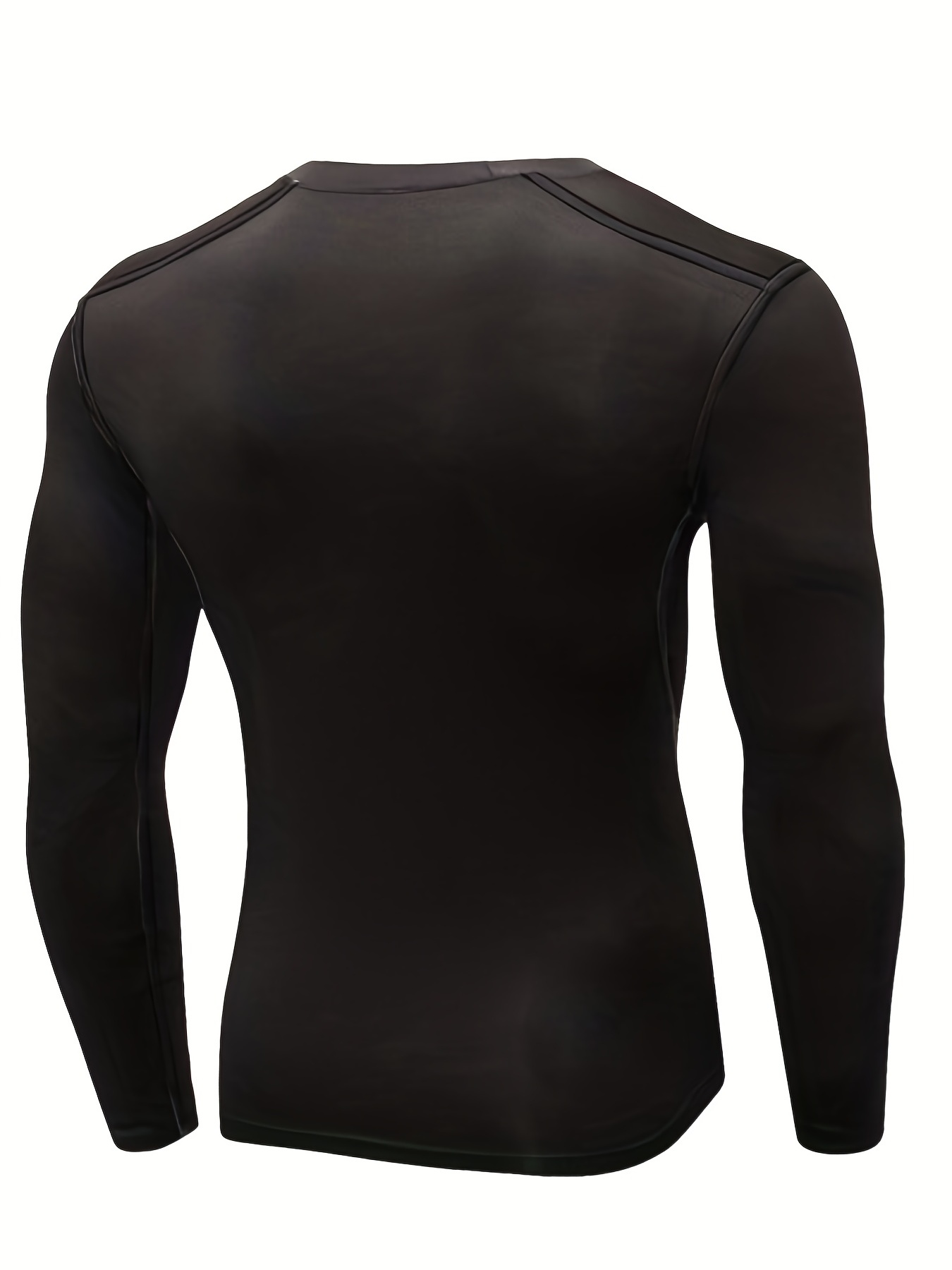 Men's Sports Fitness Long Sleeve Shirts Compression Top - Temu Canada