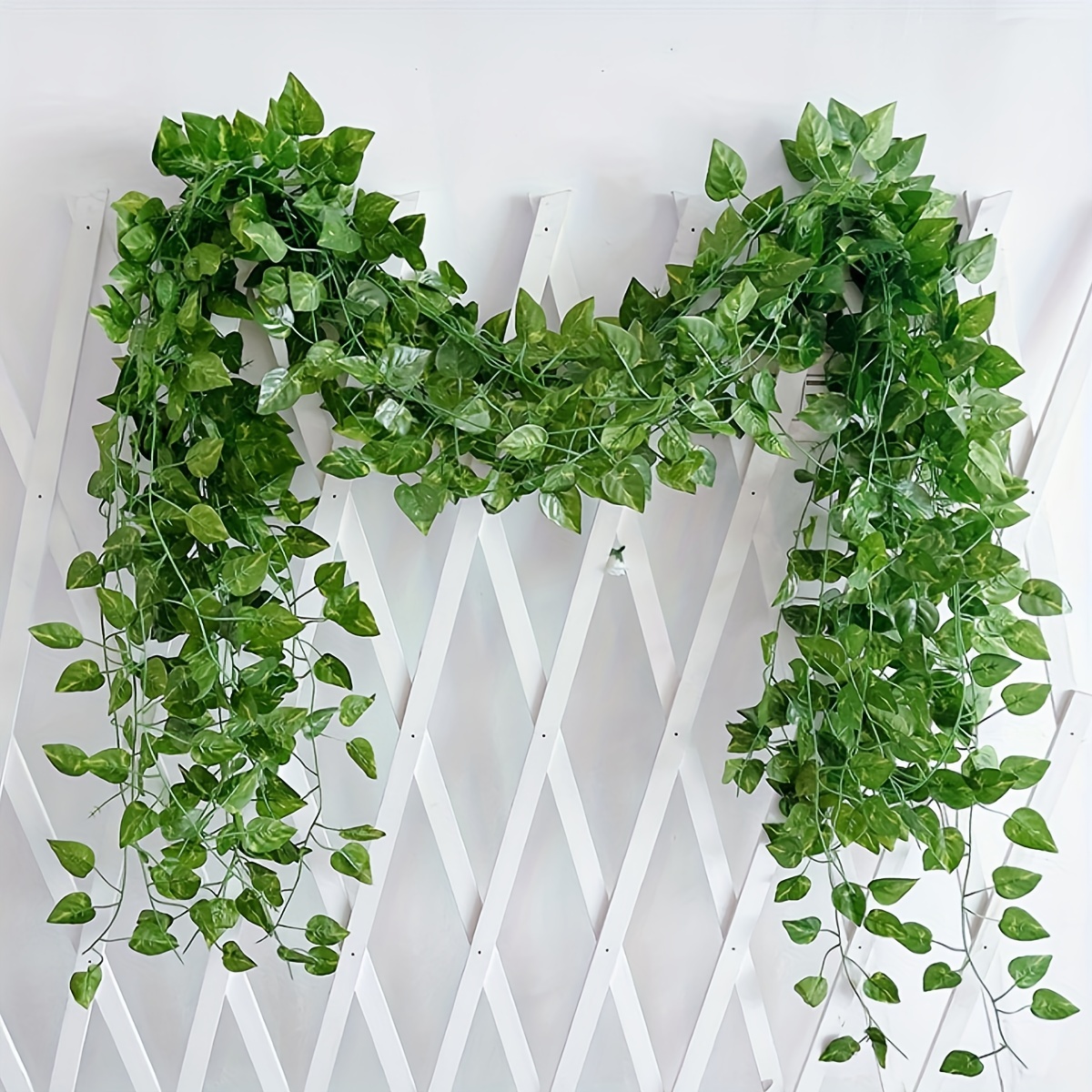 1pc Artificial Ivy Vine, Simulation Pothos Hanging Wall Rattan, Fake Green  Washable Plant, For Air Conditioning Pipeline Decor, For Wedding Birthday D