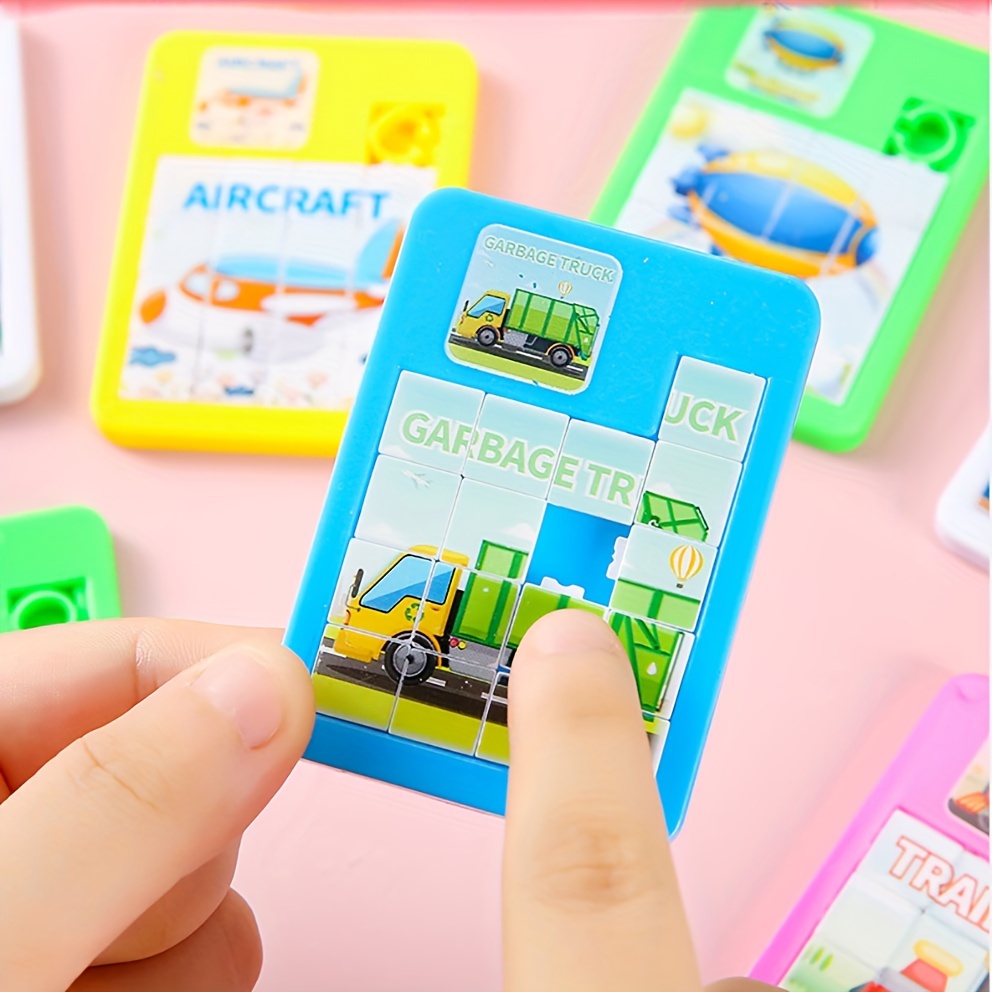 Traffic Airplane Puzzle Decompression Toy Cartoon Creative Mini Game