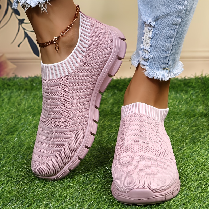 Women's Mesh Sneakers Breathable Running Shoes Lightweight