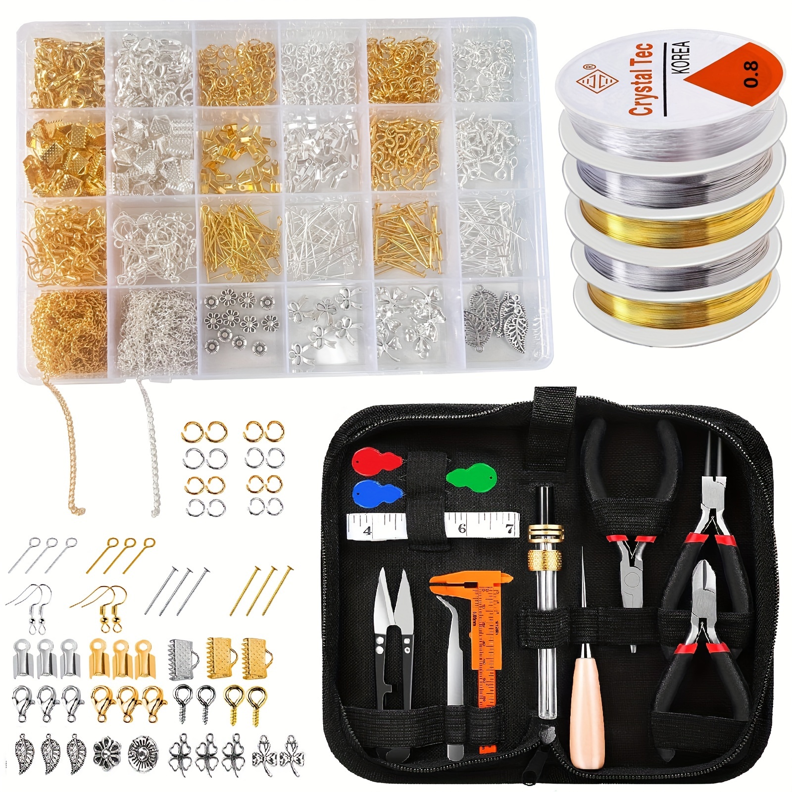 Jewelry Making Supplies Kit Jewelry Repair Tool DIY Necklace Pendant  Accessories