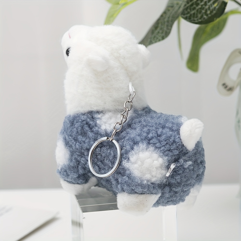 Cute Sheep Plush Keychain, Soft Stuffed Cartoon Doll, Plush Toy Doll, Doll Key  Chain, Kids Children Bag Backpack Pendant - Temu