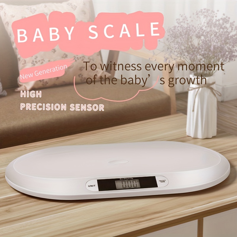 LCD Auto Baby Scale 20kg Infant Pet Weighing Babies Kittens