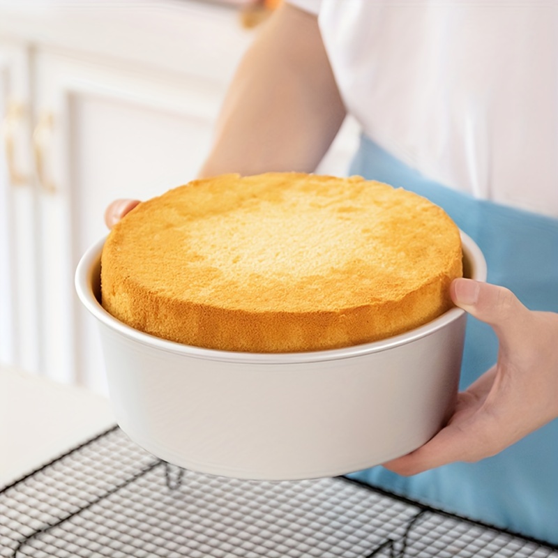Sanwish Cake Pan Set, Round Cake Mold Anodised Aluminium Bakeware with  Removable Base for Cake Baking Party Birthday Chrismas