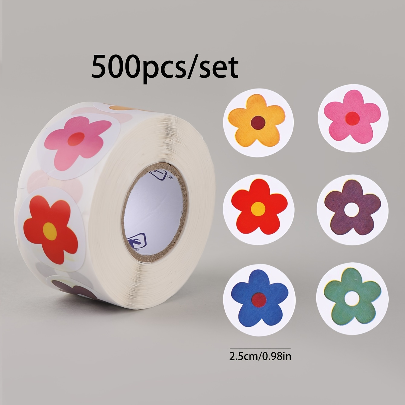 Mini Flower Stickers For Scrapbooking Mini Flower Shapes - Temu