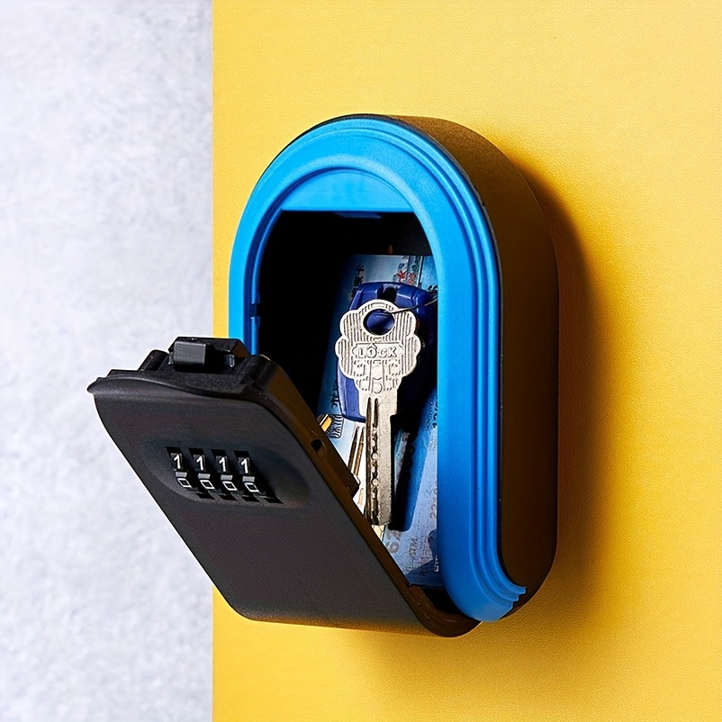 Key Safe Outdoor Plastic Digital Combination Lock Storage - Temu