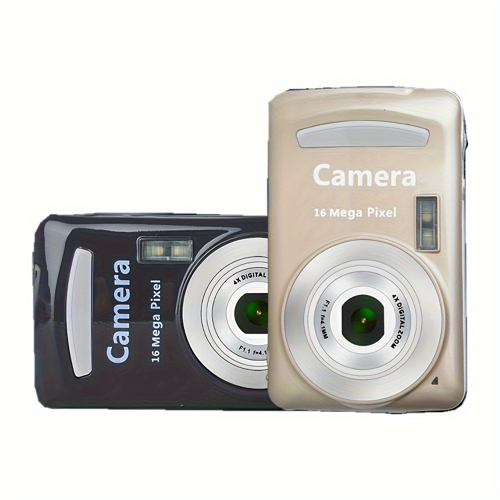 Cámara digital, cámaras compactas digitales TFT HD de 2.4 pulgadas, zoom  digital de 8X, cámaras digitales de bolsillo recargables para niños