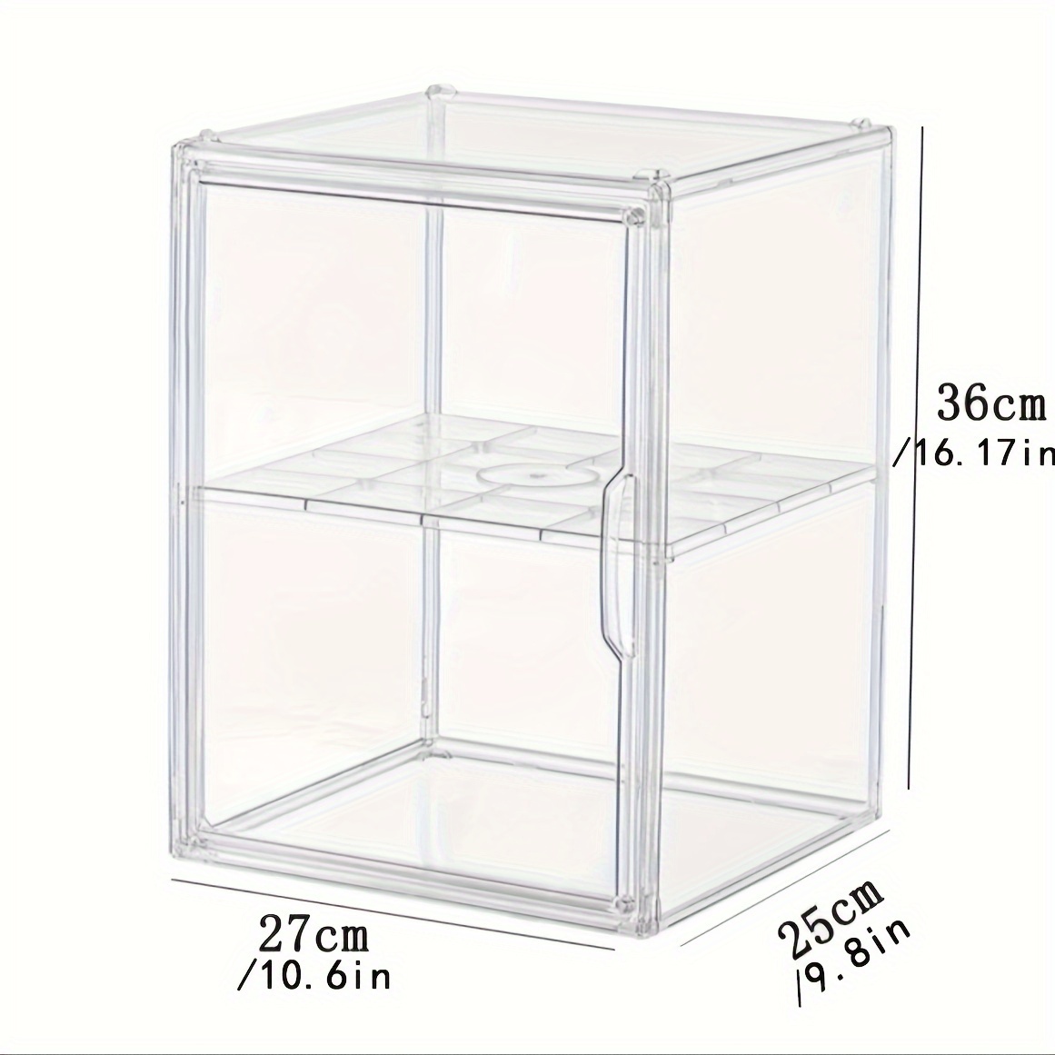  JYPS Doll Storage Organizer & Display Case Compatible