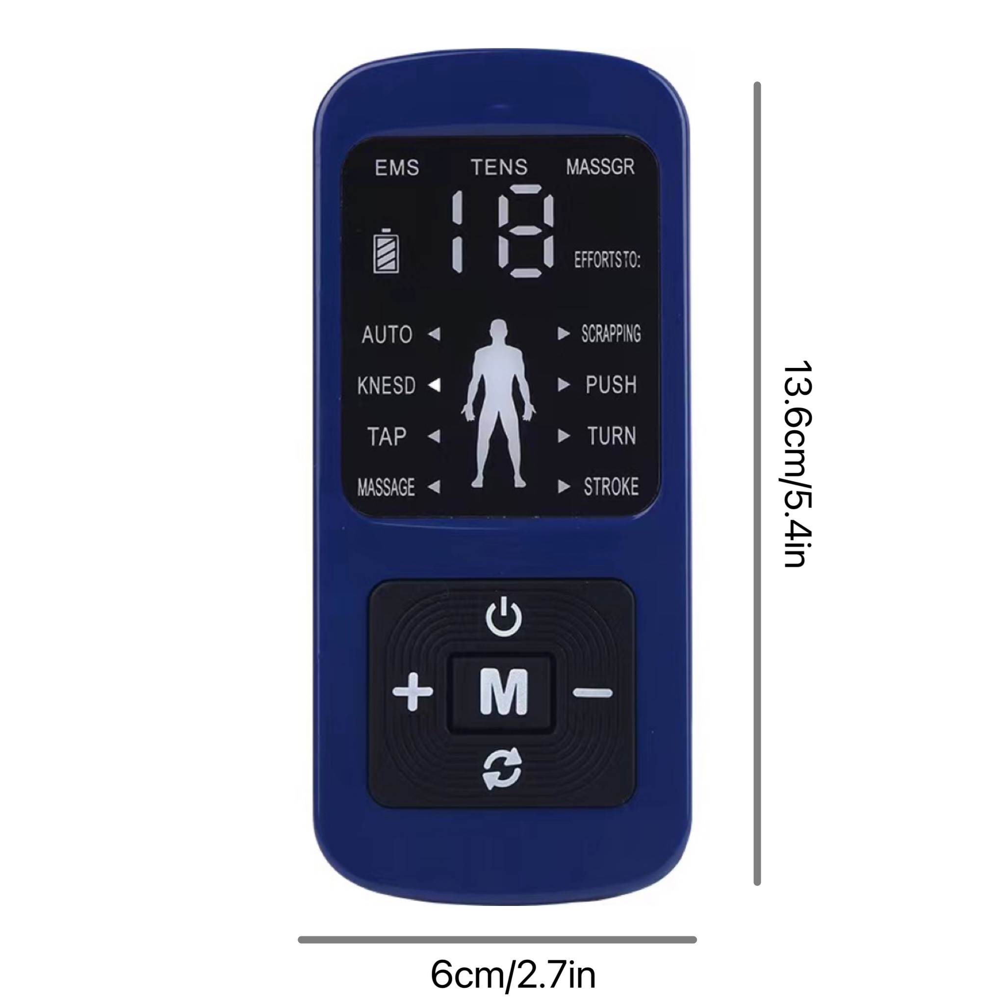 Tens Unit Muscle Stimulator Portable 8 Modes 15levels Of - Temu
