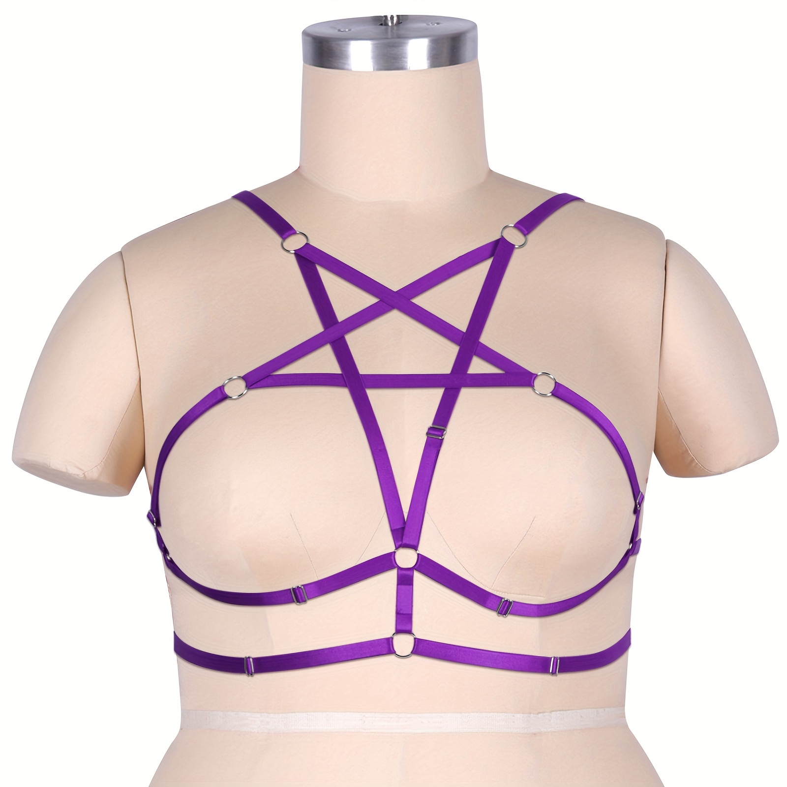 Shops pentagram bralette plus size