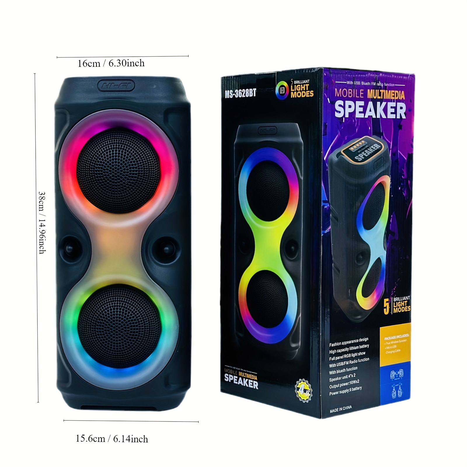 new wireless portable speaker home desktop outdoor high volume subwoofer wireless speaker giving boys holiday gifts