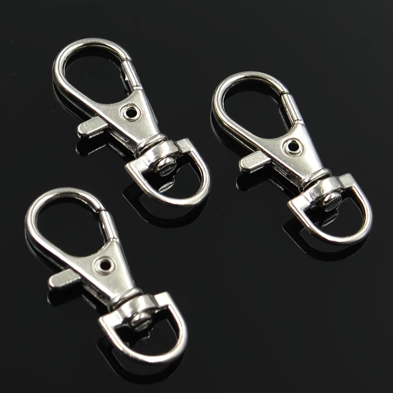 50/10pcs Alloy/Plastic Mini SF Carabiner Clips Snap Hooks Spring Buckle  Clasp