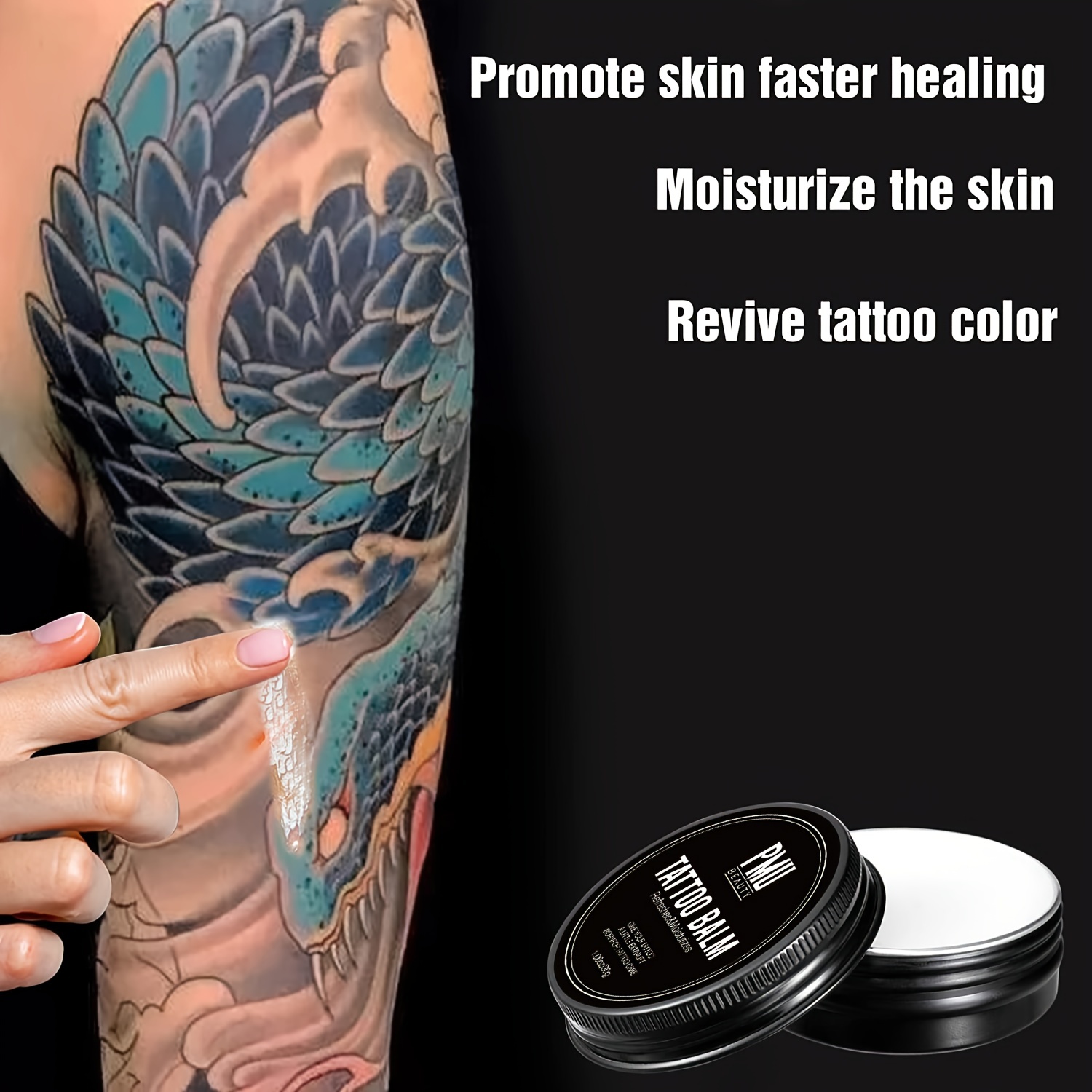 Mad Rabbit Tattoo Balm & Aftercare Cream - Tattoo Lotion for Color  Enhancement - Brightener & Moistu