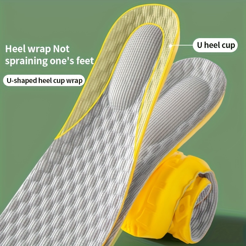 Dropship 4D Cushioned Shoe Insoles Memory Foam Insoles Breathable