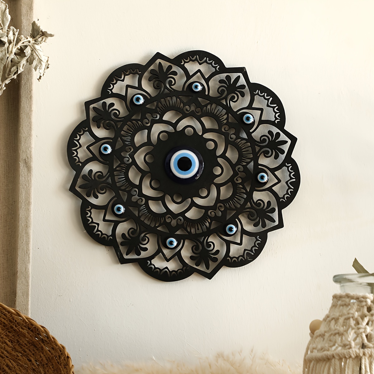 Home & Living :: Wall Decor :: Wall Hangings :: Wooden Lotus