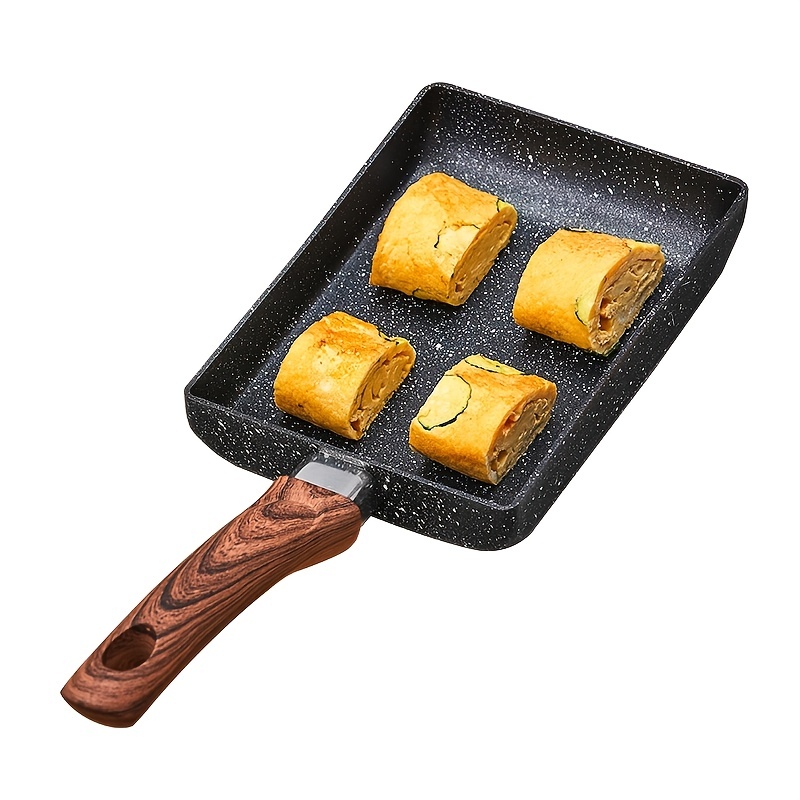 Tamagoyaki Pan, Square Egg Pan Japanese Omelette Pan Nonstick Granite Stone  Cookware Pfoa Free All Stoves Compatible Induction Compatible Omelet Maker,  Cookware, Kitchenware, Kitchen Items - Temu