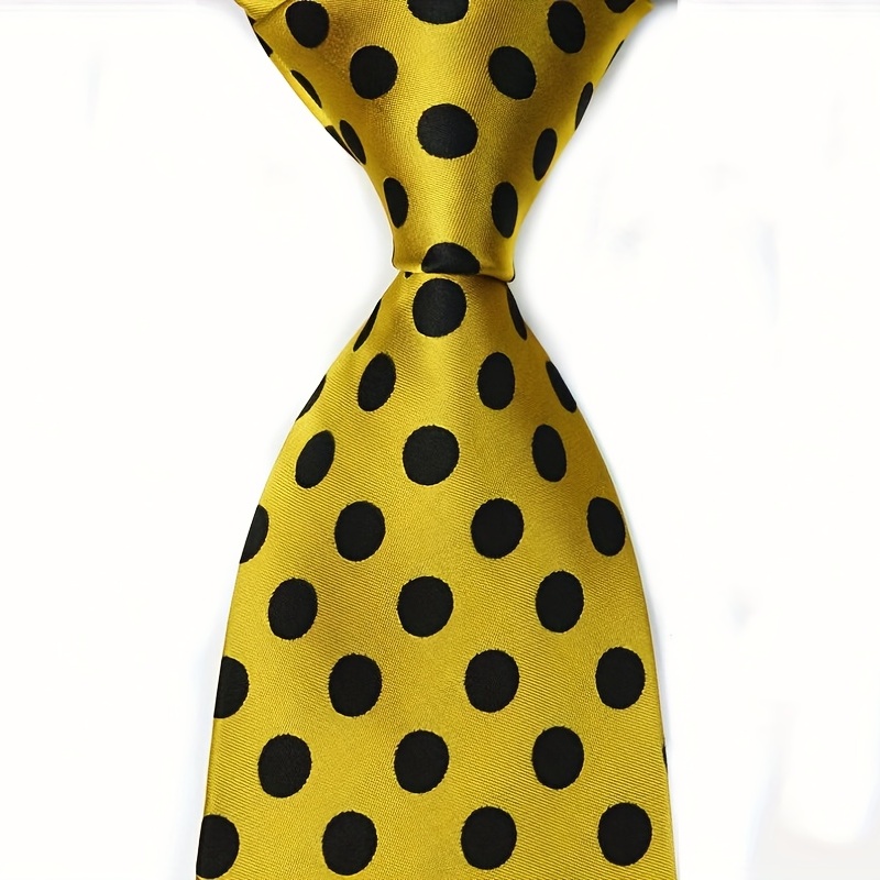 Men's Classic Polka Dots Tie Necktie for Business Wedding