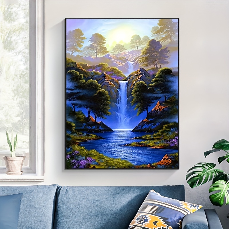 1pc Landscape DIY Diamond Painting Beautiful Natural Scenery