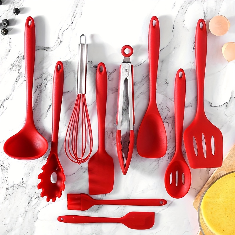 22Pcs Silicone Cooking Utensils Set, Heat Resistant Silicone