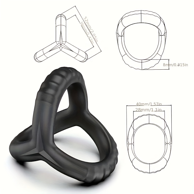 3pcs/set Silicone Durable Penis Ring Adult Men Ejaculation Delay Cock Ring  Lasting Firmer Longer Erection Cockring Male Sex Toys - Penis Rings -  AliExpress