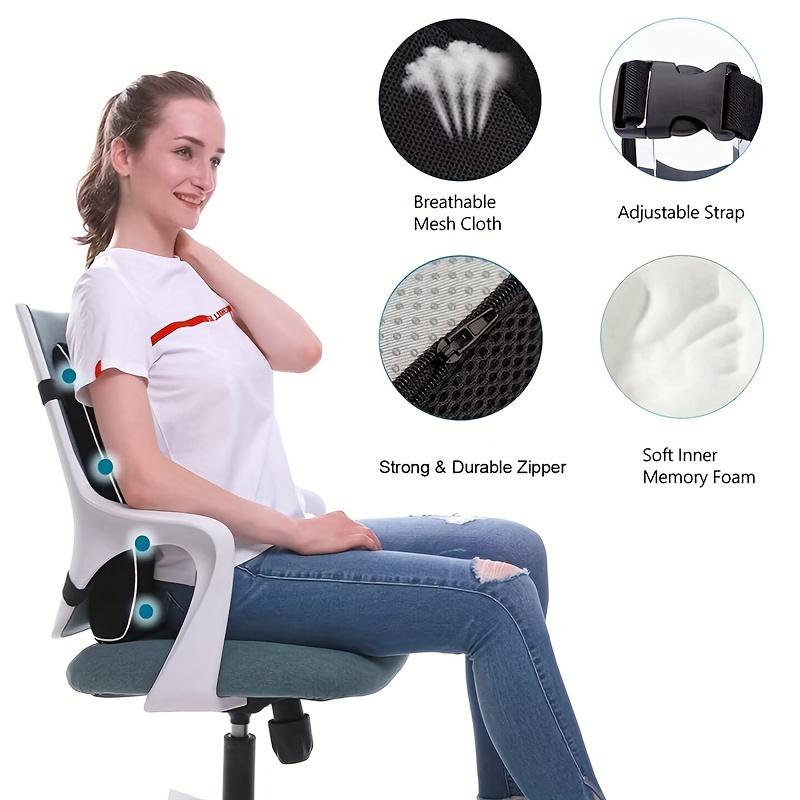 Adjustable Pillow For Head  Office Chair Cushions Pillow With