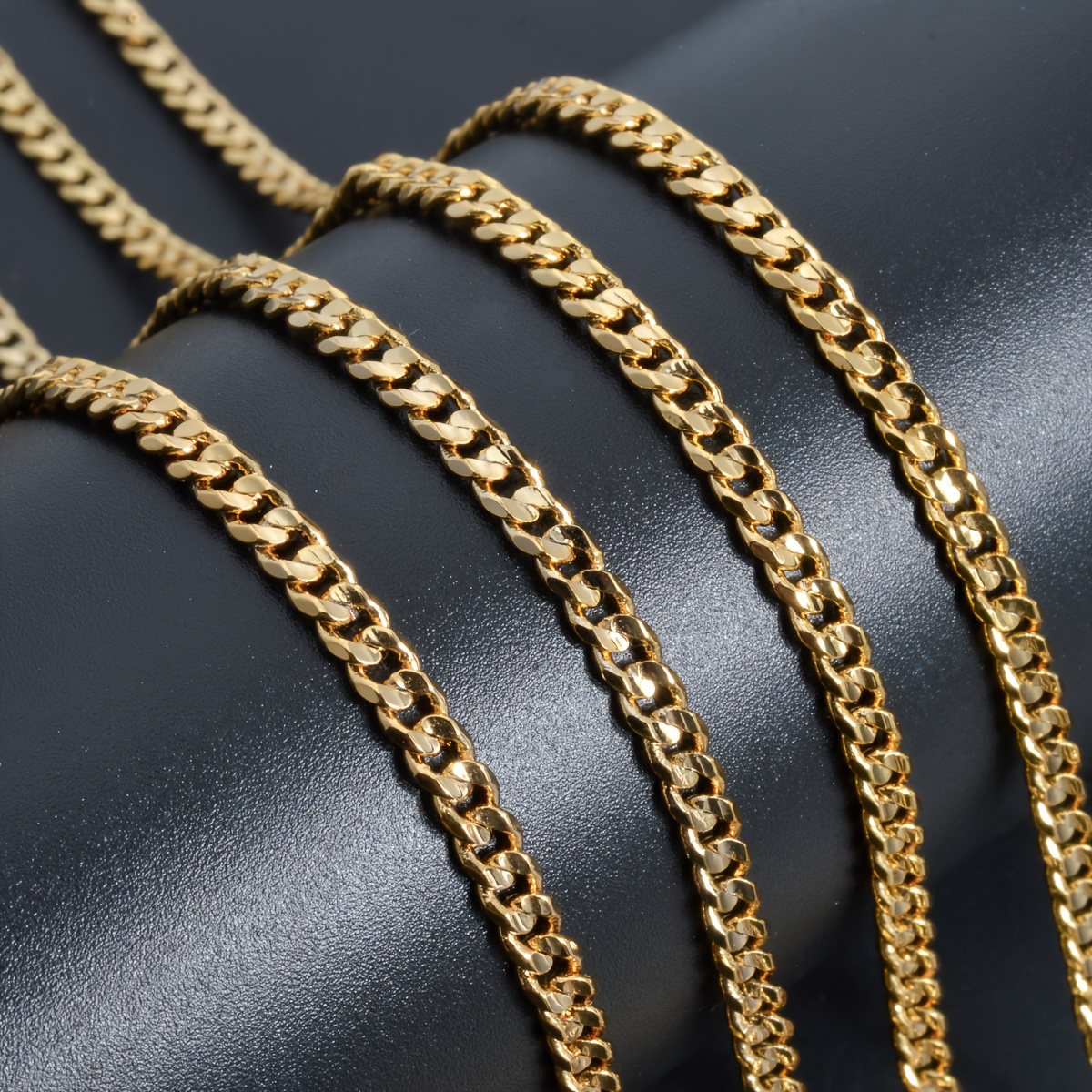 

1pc Fashion Minimalist Textured Chain Necklace For Men For Daily Decoration