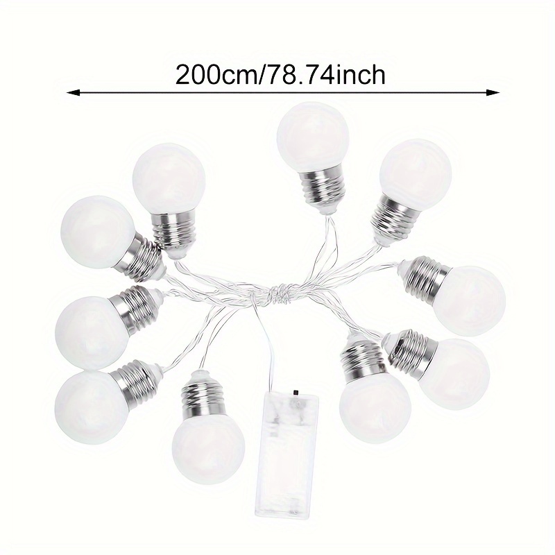 Led Wire Lights (three Colors Available) Home, Holiday, Party, Birthday  Decoration String Lights, Camping Camp Hanging Lights, Camping Tent Hanging  Lights, Yard Landscape Lights (2 Aaa Battery Powered Without Battery) - Temu