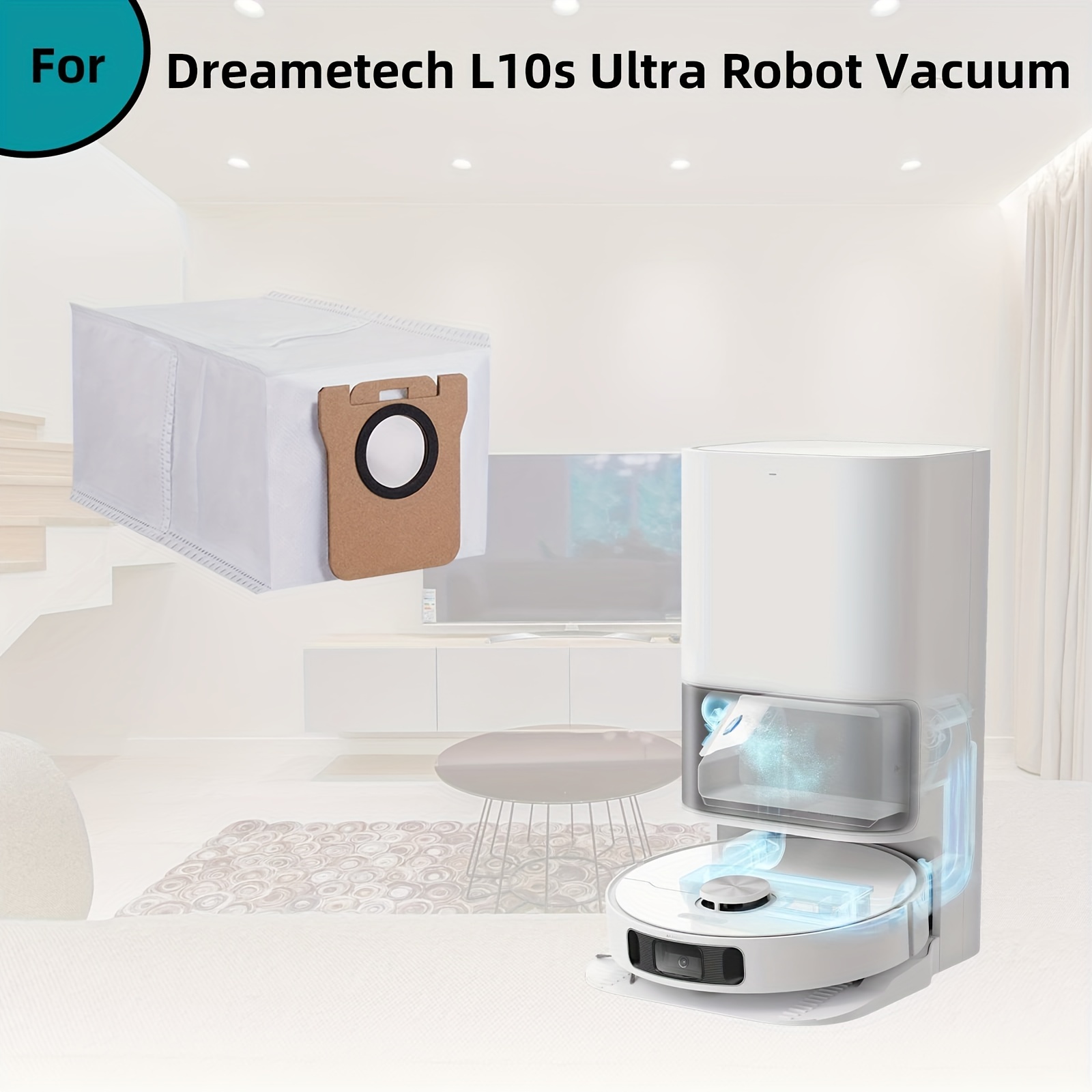 Dust Bag For Dreame L10s Ultra 10 Ultra Robot Vacuum Self - Temu