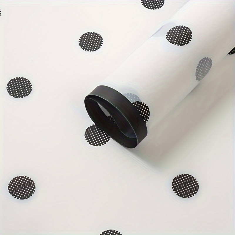 Polka Dots Waterproof Floral Paper Wrap Florist Packaging