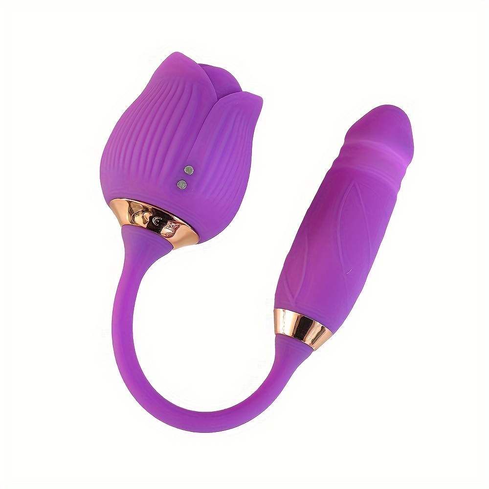 2 in 1 Rose G spot Vibrator Toy 10 Sucking Mode 10 Temu Canada