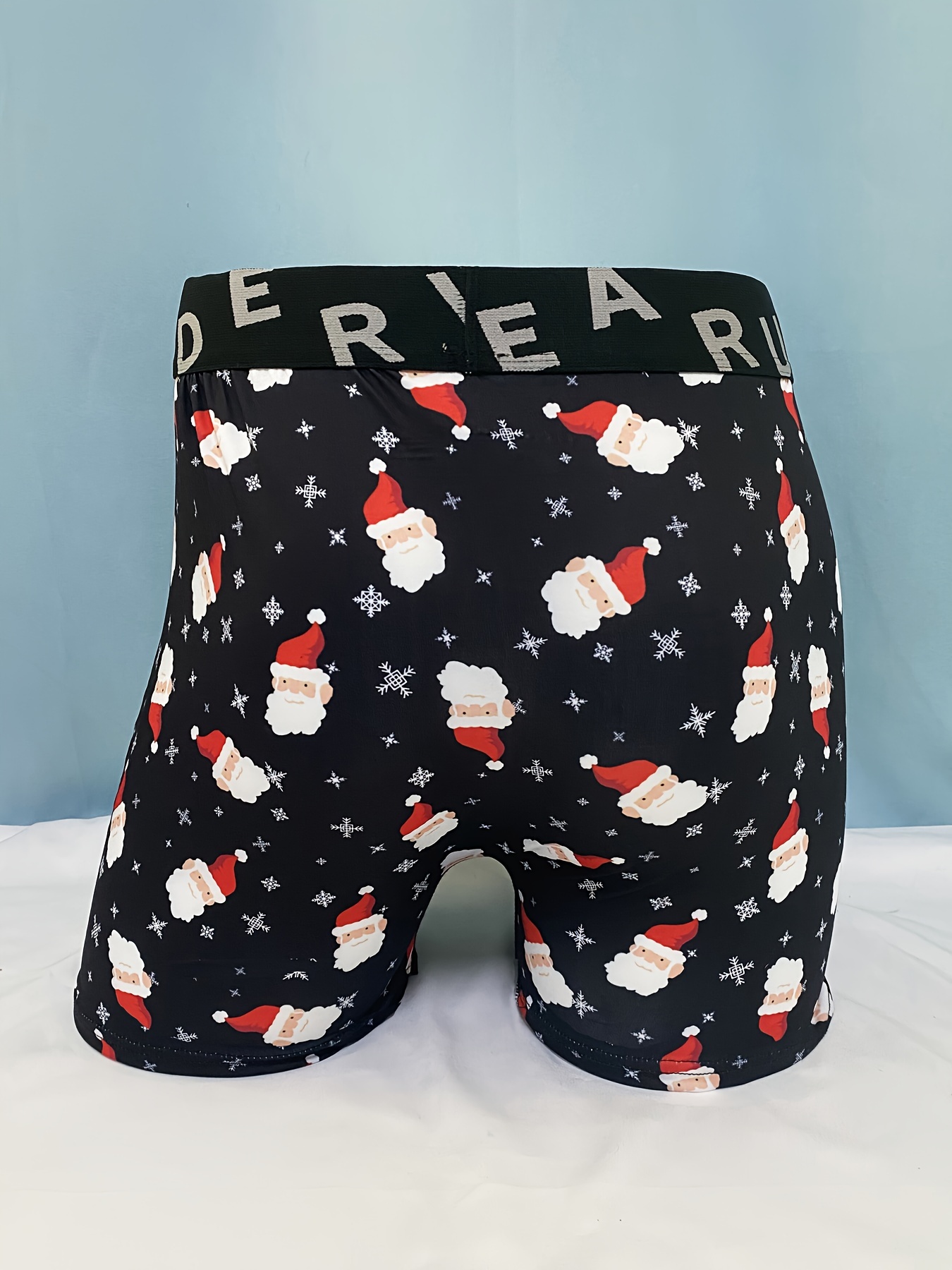 Mens Christmas Lights Novelty Underwear Boxer Briefs Medium 