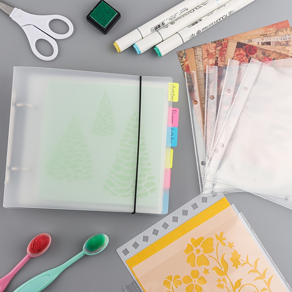 Outline Sticker Organizer Book – Paper Crafting with STAMP ON IT