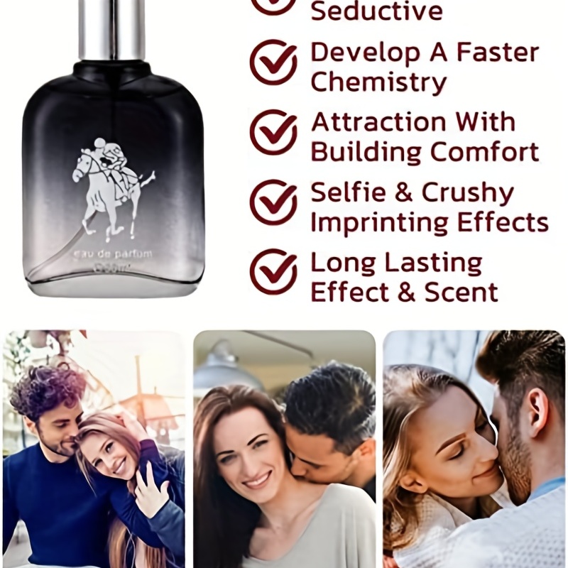 Attract Women with Golden Lure Pheromone Perfume - Long-Lasting Body Spray  for Men