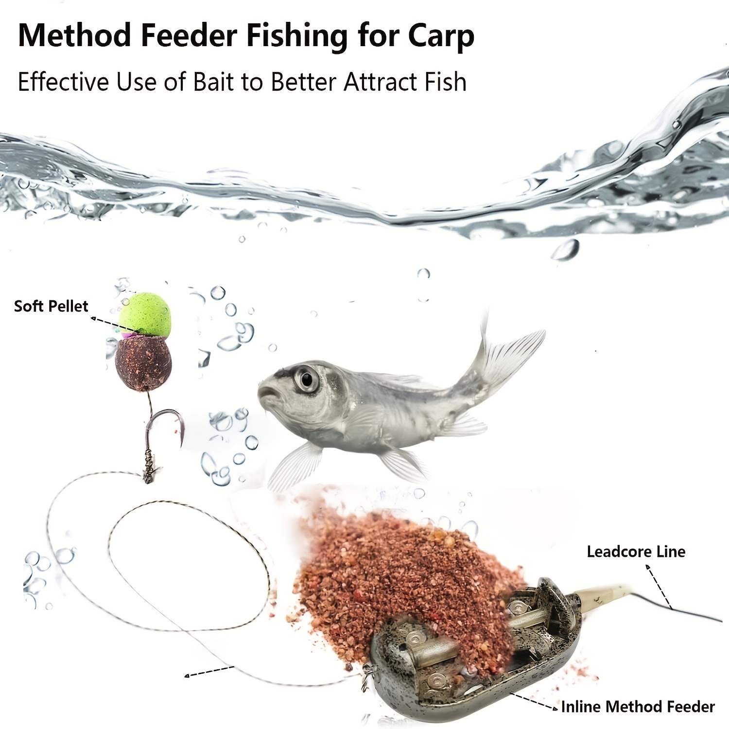 Method Feeder Carp Fishing Feeder Carp Feeder - Temu Canada