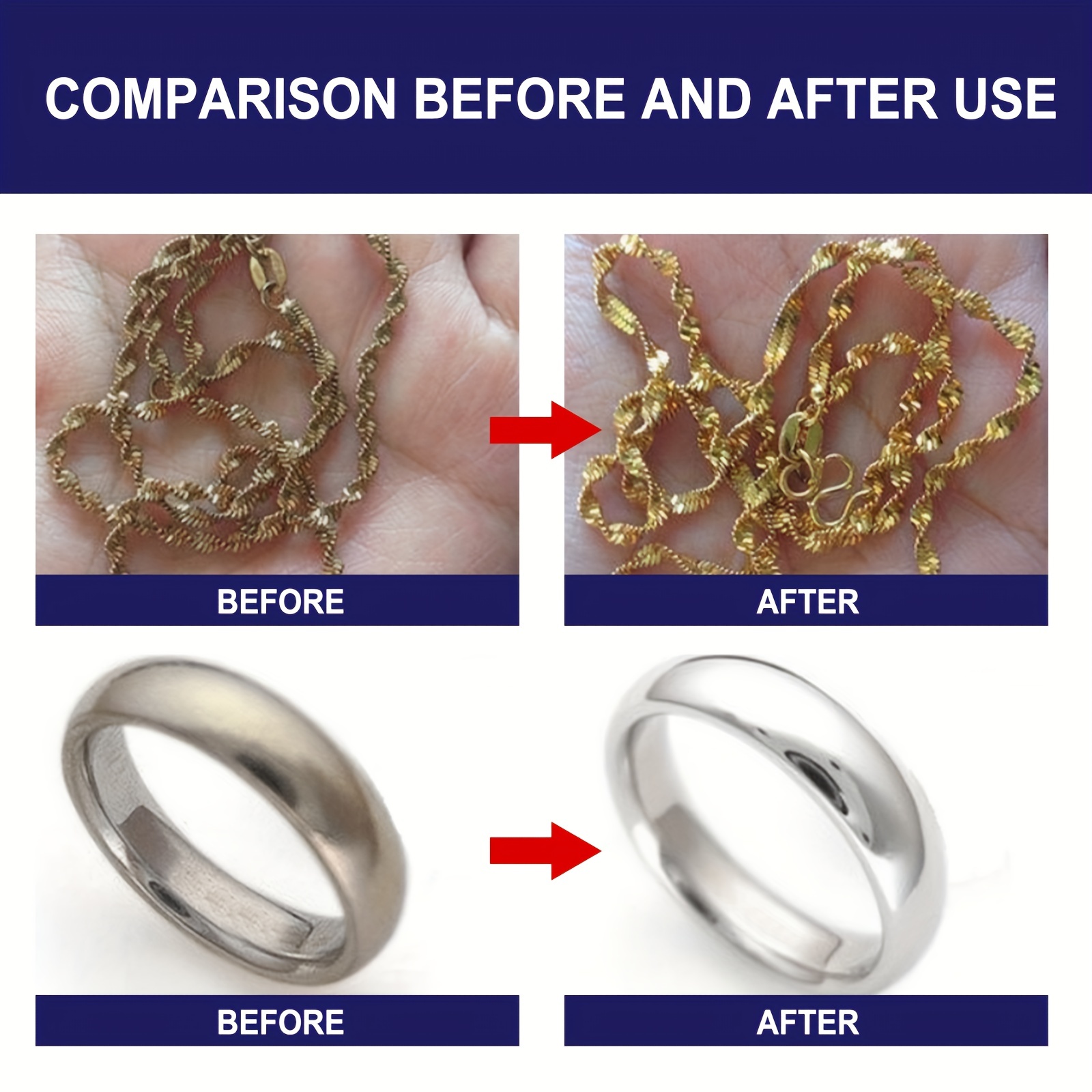 Jewelry Cleaner for Rust and Ash Removal