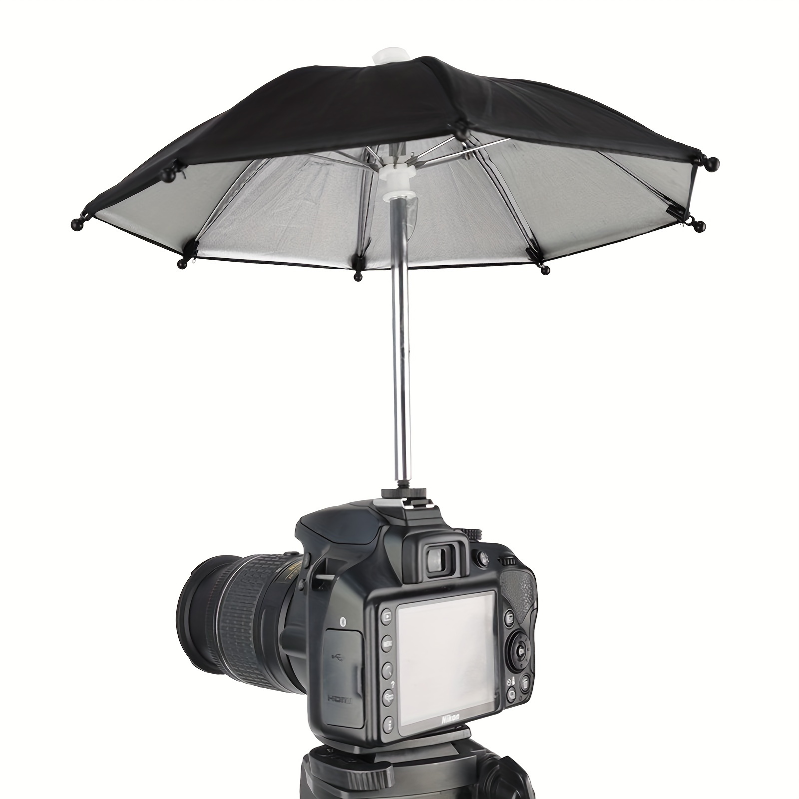 

Parapluie Mini Étanche pour Appareil Photo avec Protection Solaire pour Équipement Photographique