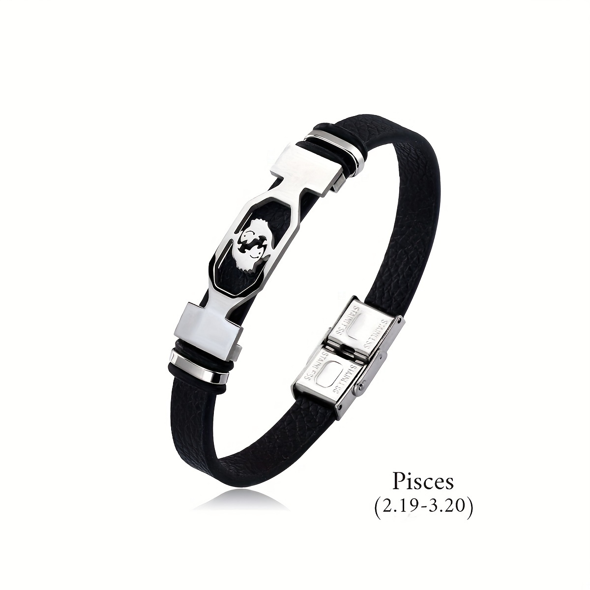 Spirilet Bracelet For Men Zodiac Signs Spirit Bracelet,Handmade Woven Multilayer Adjustable 12 Constellation Zodiac PU Leather Gemstone Stacking Glow In The Dark Zodiac Bracelet For Women Men (CN Libra Gifts