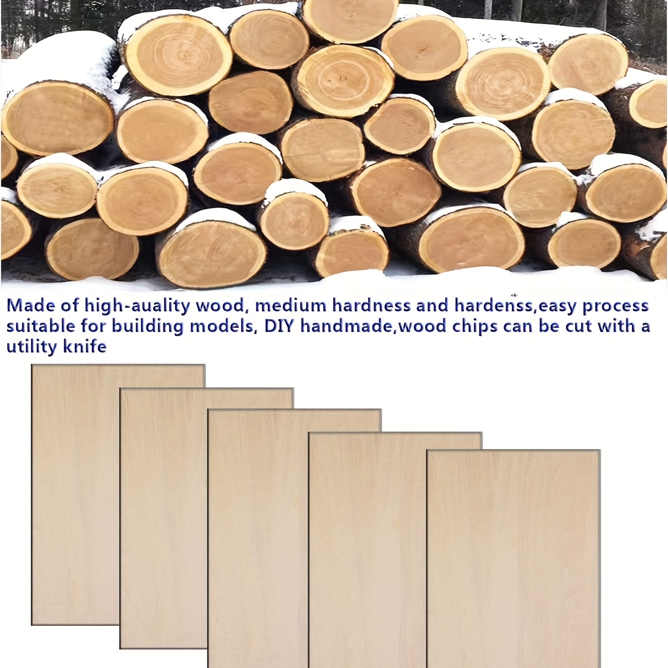 Tablas De Madera Para Manualidades - Temu