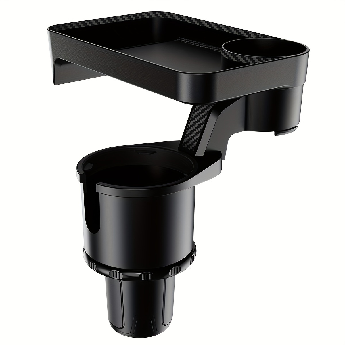 Car Cup Holder Expander Attachable Tray 360° Rotating Car - Temu
