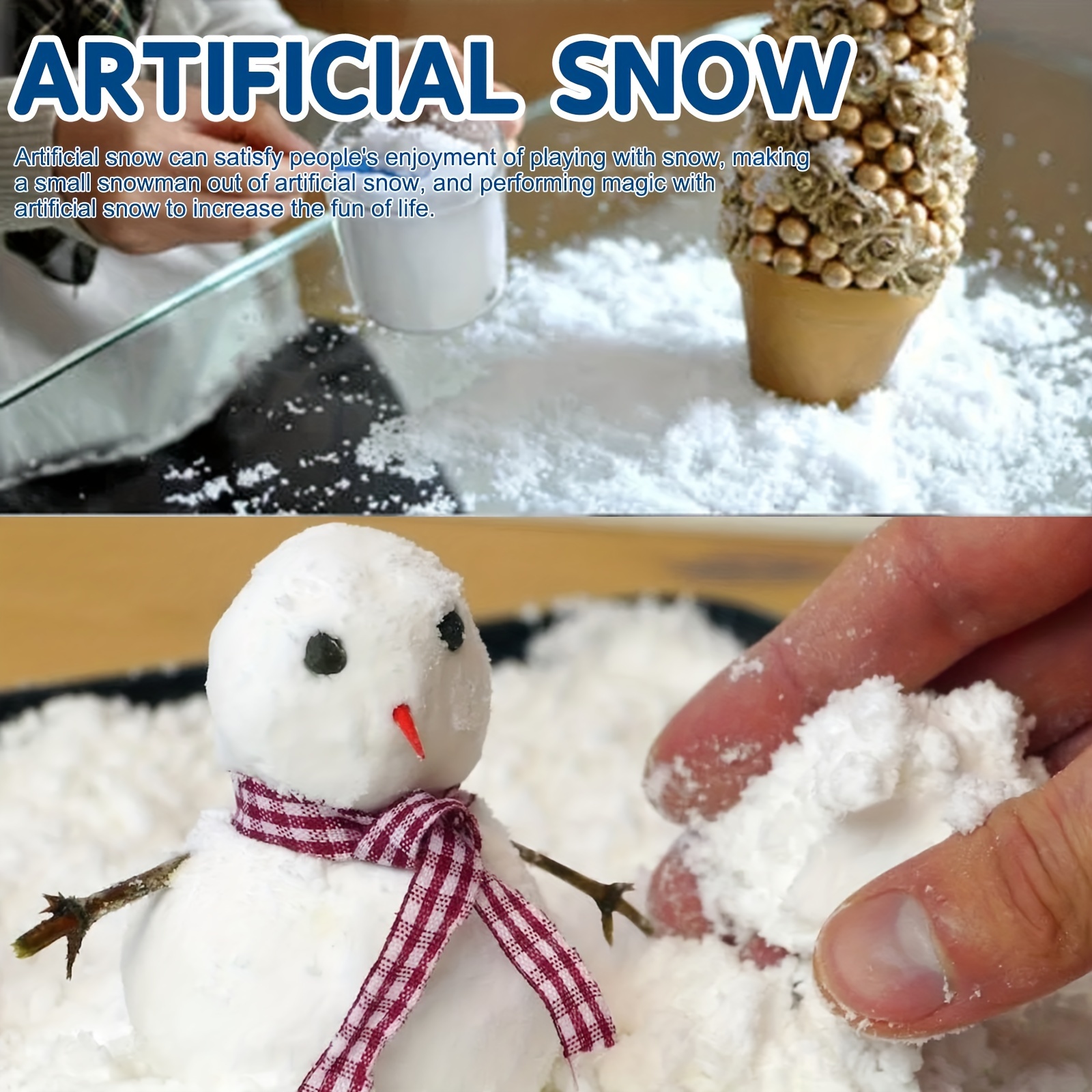 How to Make Perfect Fake Snow
