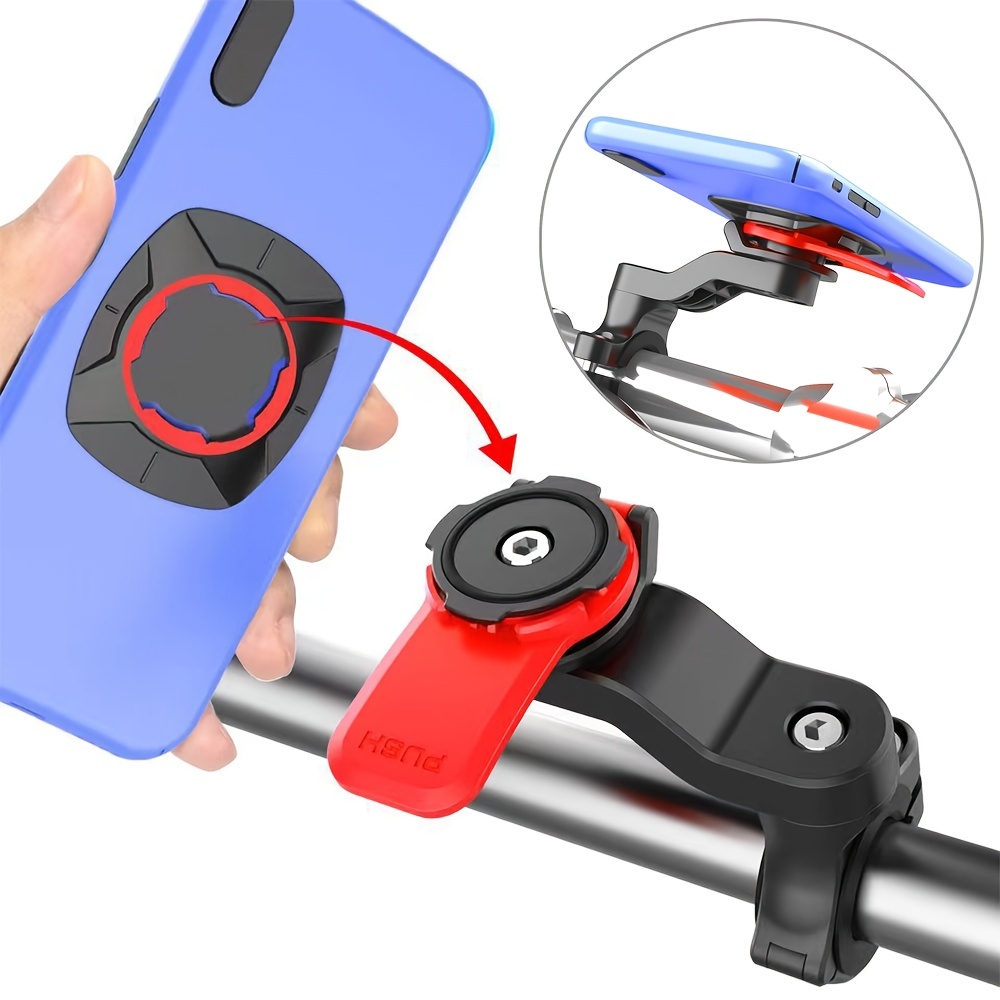 Universal Motorcycle Bike Phone Holder With Security Lock