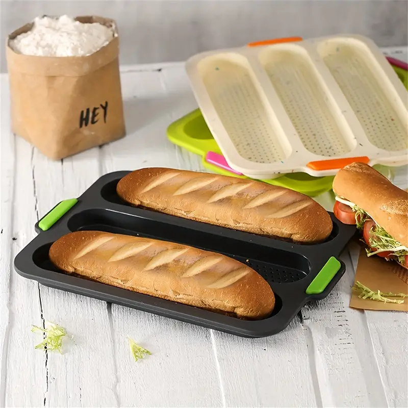 Silicone Baguette French Bread Mold, Cake Mold Baking Pan