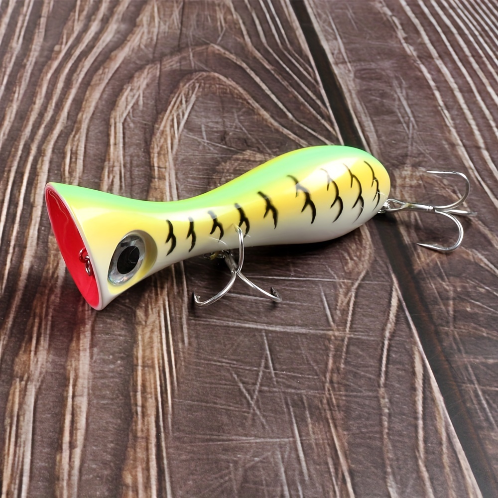 AJS Big Mouth Popper Saltwater Fishing Lure Acrylic Print