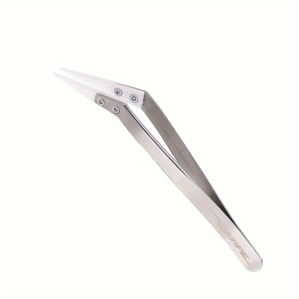 Premium Ceramic Tweezers For Electronics Soldering Stainless - Temu