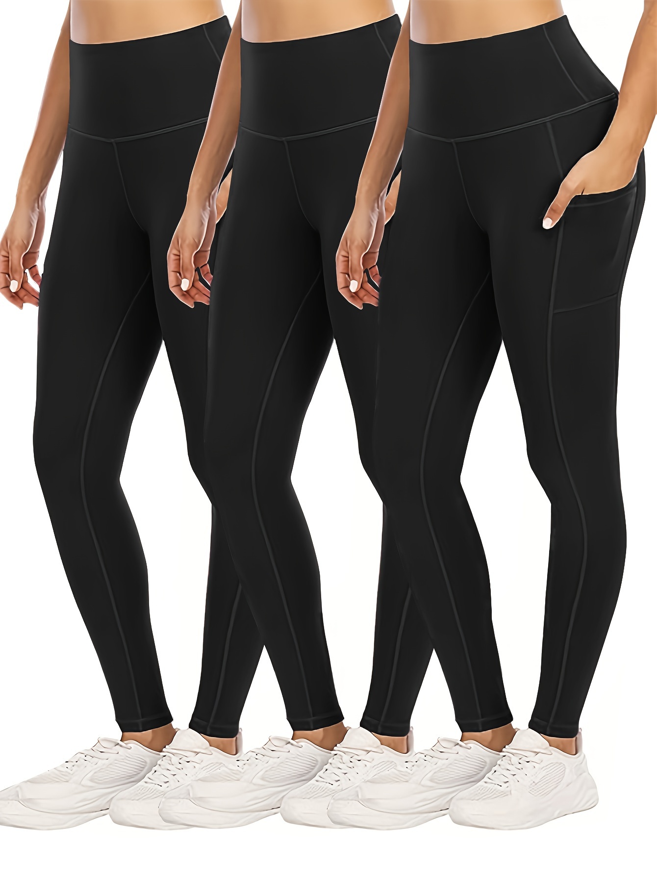 Womens Tights With Pockets - Temu
