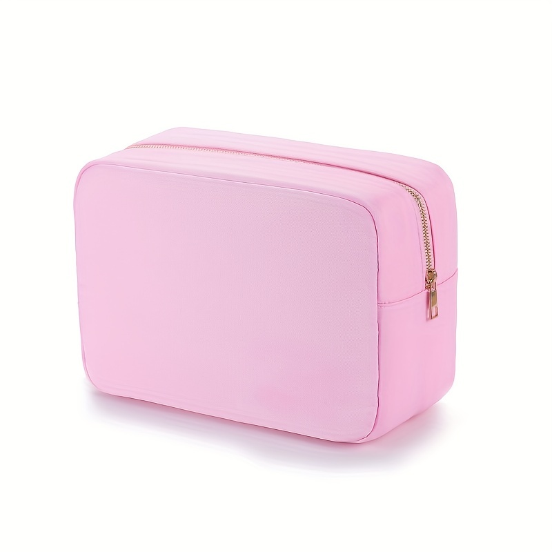 Nylon Makeup Bag - Pink