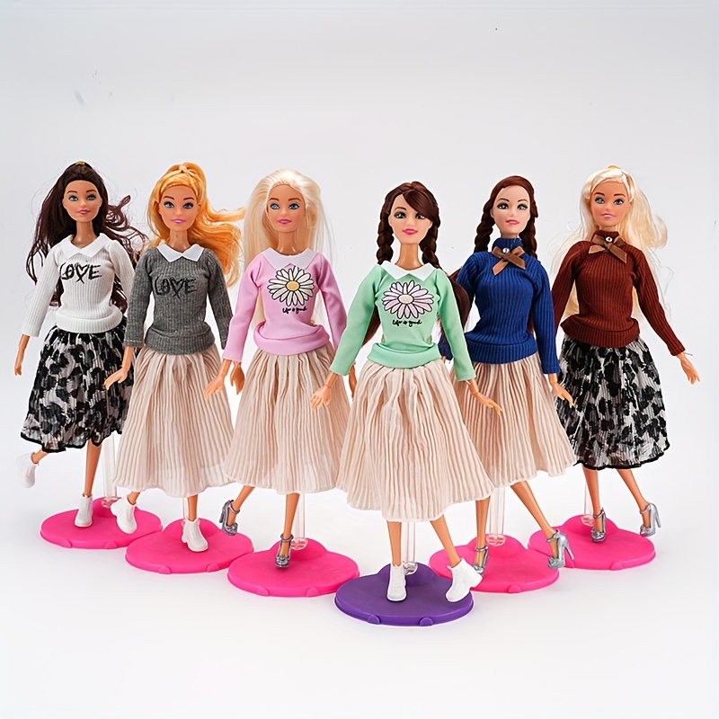 Vêtements décontractés à la mode Vêtements de poupée Hauts Pantalons Outfit  pour Ken Doll Couleur: Multicolore Hauteur: 3pcs 