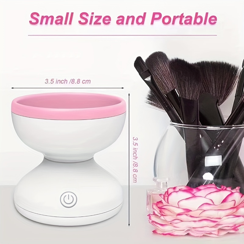 1pc Compact Cleaners Gant de nettoyage des œufs Maquillage Brosse de lavage  Scrubber Board rose - Cdiscount Au quotidien